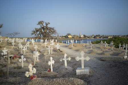 cimetière dans les amas coquillés