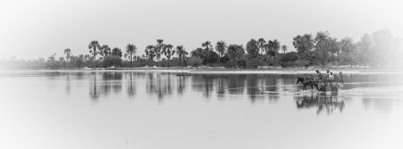 Charette dans le delta du Sine-Saloum