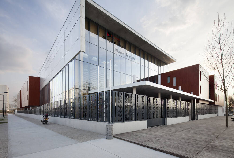 Collège Nelson Mandela à Floirac (33) pour architecte François Guibert