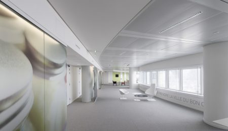 intérieur bureaux, La Défense