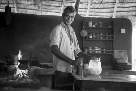 House keeper, Hurulu Eco park, Habarana, Sri Lanka