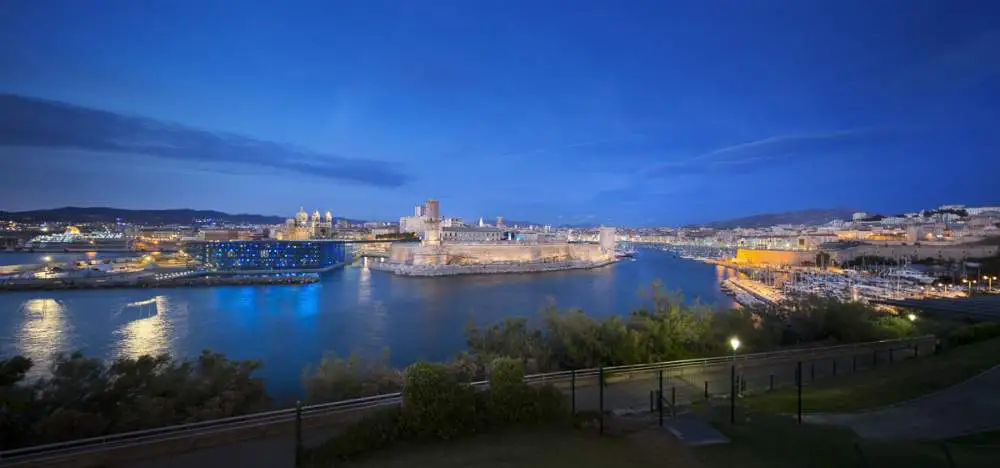 Fort Saint Jean, Marseille by night