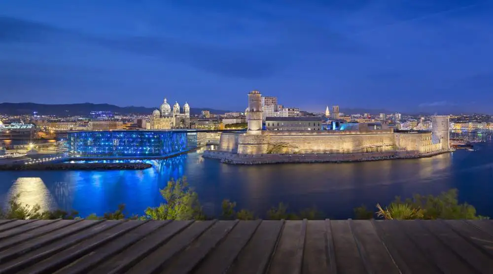 Fort Saint Jean, Marseille by night