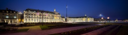 Place de La Bourse, Bordeaux by night