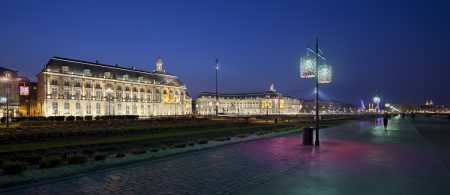 Place de La Bourse, Bordeaux by night