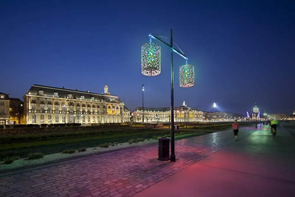 Place de La Bourse, Bordeaux by night