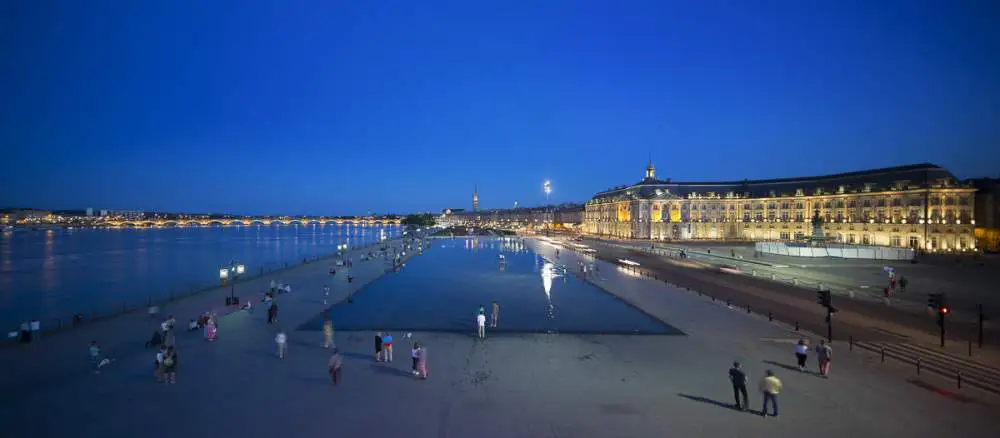 Place de La Bourse, Bordeaux by night