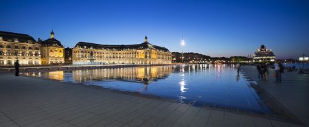 Place de La Bourse, Bordeaux by night