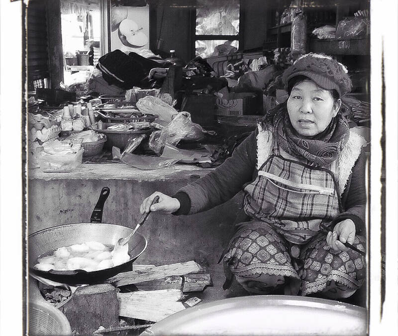 Marché de Muang Khua, Laos