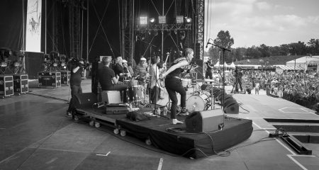 Les Grandes Bouches en concert à la fête de l'Humanité